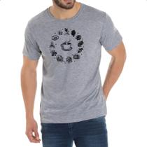 Camiseta Cinza Ciclo do Cafe