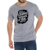 Camiseta Cinza Jesus Joao 14-6