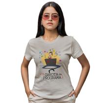 Camiseta Cinza Mescla Programadora Garota de Programa