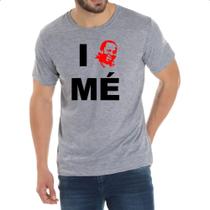 Camiseta Cinza Mussum - I love me Camiseta Cinza Mussum - I love me