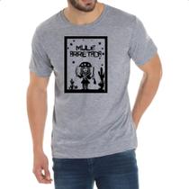 Camiseta Cinza Nordeste Mule Arretada