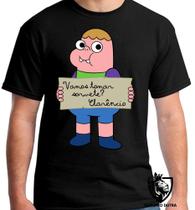 Camiseta clarencio o otimista Blusa criança infantil juvenil adulto camisa todos tamanhos