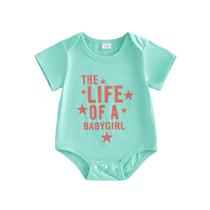 Camiseta Clothes CREAIRY Newborn Baby Girl, de 3 a 6 meses, azul Camiseta Clothes CREAIRY Newborn Baby Girl, de 3 a 6 meses, azul