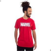 Camiseta Clube Comix Marvel Logo 100% Algodão