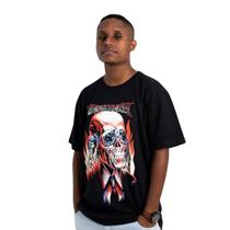 Camiseta Clube Comix Megadeth 100% algodão Camiseta Clube Comix Megadeth 100% algodão