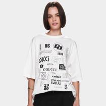 Camiseta Colcci 1986 Casual Feminina Camiseta Colcci 1986 Casual Feminina
