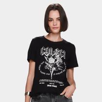 Camiseta Colcci Floral Feminina Camiseta Colcci Floral Feminina