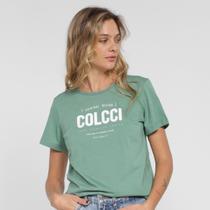 Camiseta Colcci Logo Feminina