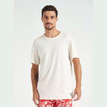 Camiseta Colcci Manga Curta Linho Off Shell Camiseta Colcci Manga Curta Linho Off Shell