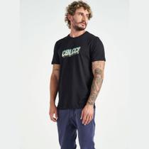 Camiseta Colcci Metallic Logo Masculina Preto