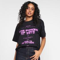 Camiseta Colcci Power of Love Feminina