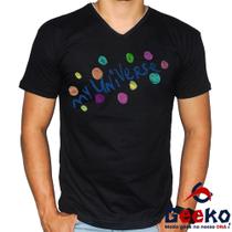 Camiseta Coldplay 100% Algodão BTS My Universe Rock Alternativo K-pop Geeko