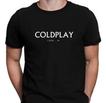 Camiseta Coldplay 1996 Infinito Camisa Masculina