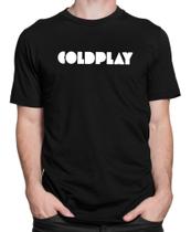 Camiseta Coldplay Banda Pop Unissex Camiseta Coldplay Banda Pop Unissex