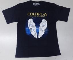Camiseta Coldplay Ghost Stories Preto Banda Rock Indie Pop MR349 RCH