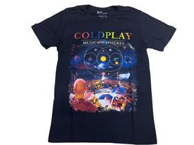 Camiseta Coldplay Music Of The Spheres Blusa Adulto Banda Unissex Bo603 BM