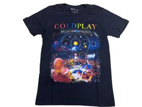 Camiseta Coldplay Music Of The Spheres Blusa Adulto Banda Unissex Bo603 BM Camiseta Coldplay Music Of The Spheres Blusa Adulto Banda Unissex Bo603 BM