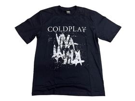 Camiseta Coldplay Viva La Vida Blusa Adulto Unissex Banda de Rock Hcd1010 BM