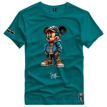 Camiseta Coleção Cartoon Miguel Mouse Jaqueta Shap Life