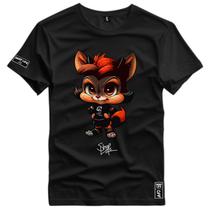 Camiseta Coleção Cartoons Raposa Foxy Jaqueta Shap Life