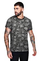 Camiseta Coleção Crânios de Esqueletos