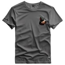 Camiseta Coleção Face Animals PQ Dobermann Angry Shap Life