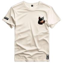 Camiseta Coleção Face Animals PQ Dobermann Angry Shap Life