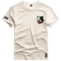 Camiseta Coleção Face Animals PQ Pitbull Angry Shap Life