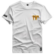 Camiseta Coleção Golden Guns PQ Mini Uzi Gold Shap Life