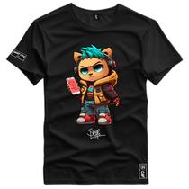 Camiseta Coleção Little Bears Angry Urso Style Shap Life