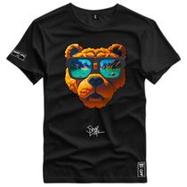 Camiseta Coleção Little Bears Face Urso Style Shap Life