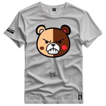 Camiseta Coleção Little Bears Urso Angry Sad Shap Life