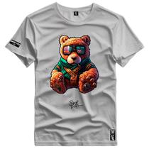 Camiseta Coleção Little Bears Urso Jaqueta Style Shap Life