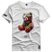 Camiseta Coleção Little Bears Urso Oculos Style Shap Life