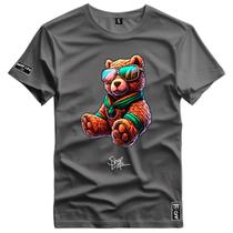 Camiseta Coleção Little Bears Urso Oculos Style Shap Life