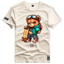 Camiseta Coleção Little Bears Urso Skier Skate Shap Life