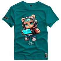 Camiseta Coleção Little Bears Urso Tablet Shap Life