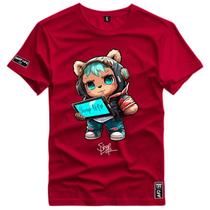 Camiseta Coleção Little Bears Urso Tablet Shap Life