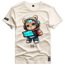 Camiseta Coleção Little Bears Urso Tablet Shap Life