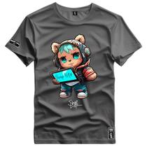 Camiseta Coleção Little Bears Urso Tablet Shap Life