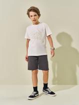 Camiseta Colecionável Menino Pteranodon Natural Kippos