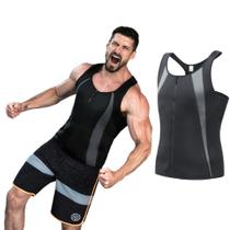 Camiseta Colete Térmica Academia Modeladora Efeito Sauna Suor Musculação Academia - PRIME