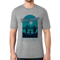 Camiseta Collect Moments Not Things - Foca na Moda