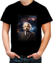 Camiseta Colorida Albert Einstein Físico Brilhante Gênio 9 Camiseta Colorida Albert Einstein Físico Brilhante Gênio 9