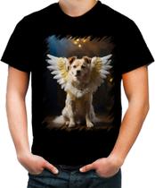 Camiseta Colorida Anjo Canino Cão Angelical 4
