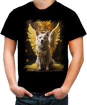 Camiseta Colorida Anjo Canino Cão Angelical 7