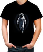 Camiseta Colorida Astronauta Espaço Espacial Estrelas 12