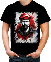 Camiseta Colorida Boina Comunista Vermelha 7