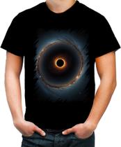 Camiseta Colorida Buraco Negro Gravidade Espaço 10 Camiseta Colorida Buraco Negro Gravidade Espaço 10