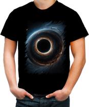 Camiseta Colorida Buraco Negro Gravidade Espaço 9